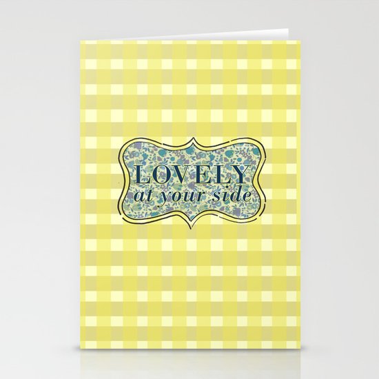 Lovely At Your Side Stationery Cards