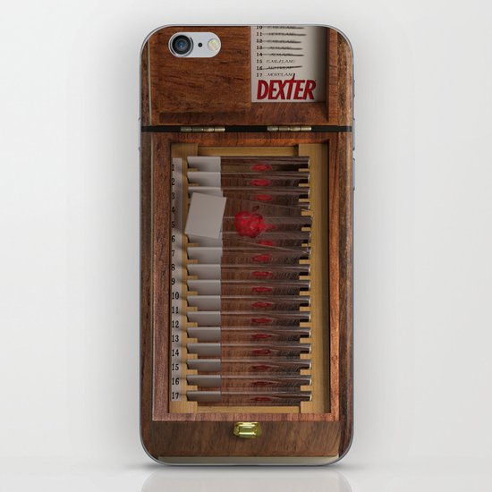 I-Dex Dexter Blood slide Iphone case... iPhone Skin