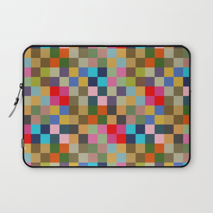 Colorful Checkerboard Laptop Sleeve