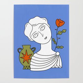 The Greek Statue Poster