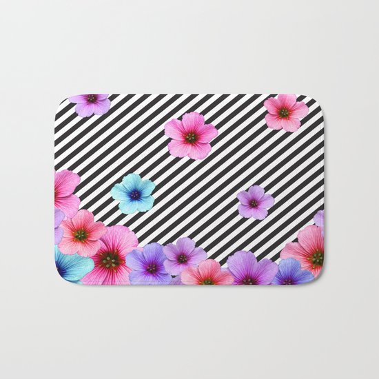 Floral Symphony Bath Mat