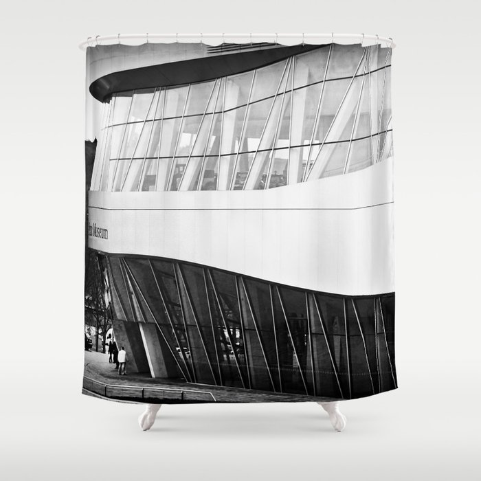 MERCEDES-BENZ MUSEUM Shower Curtain