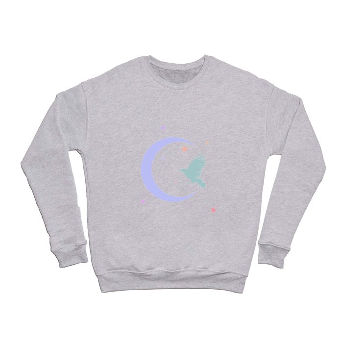 moon bird Crewneck Sweatshirt