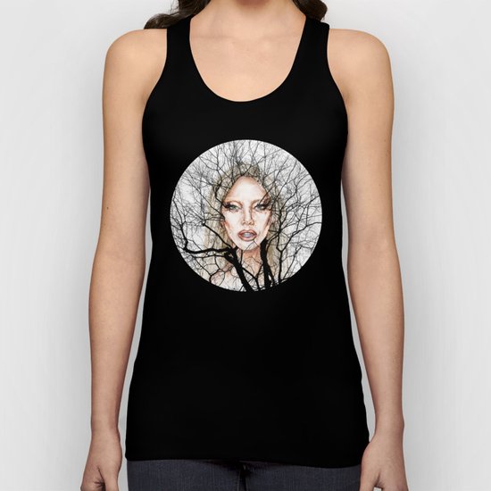 GA Ga Wisdom Veins lg Unisex Tank Top