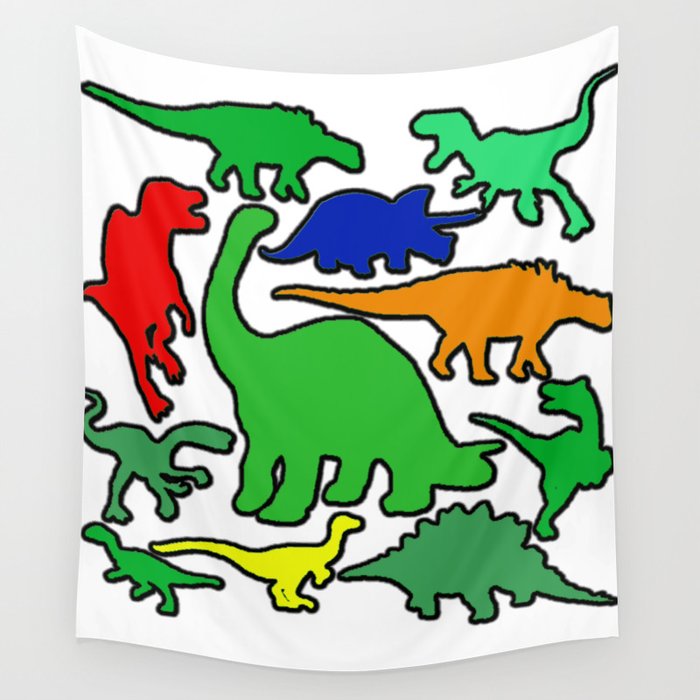 Ancient Animals Wall Tapestry