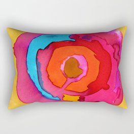 Abstract Desert watercolor Rectangular Pillow