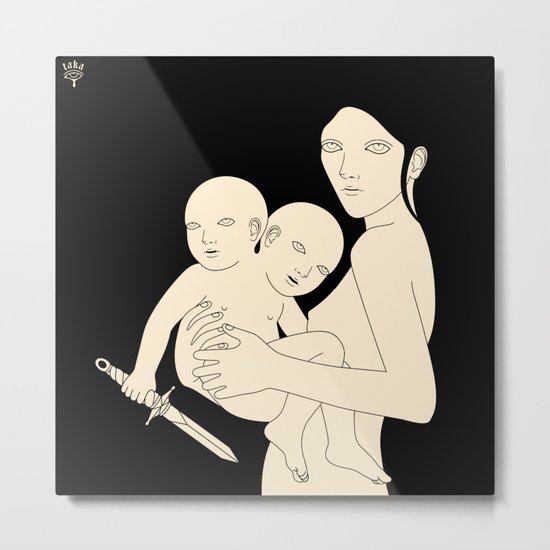 The Son Of The Queen Metal Print