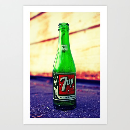 7up nostalgia Art Print