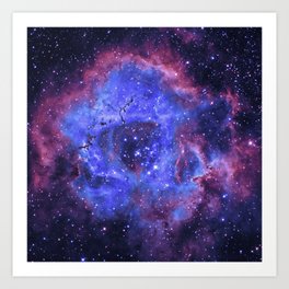 Supernova Explosion Art Print