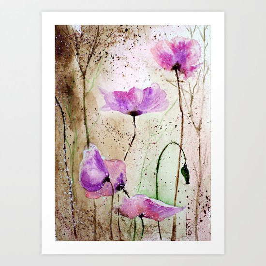 flowers Art Print