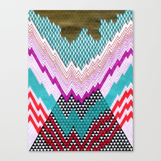 Isometric Harlequin #5 Canvas Print