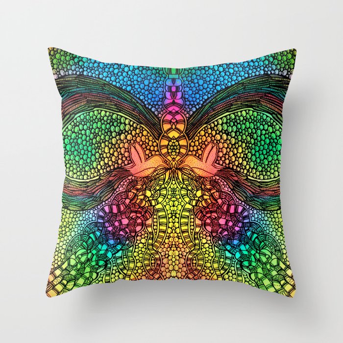 Hummingbirds love Throw Pillow