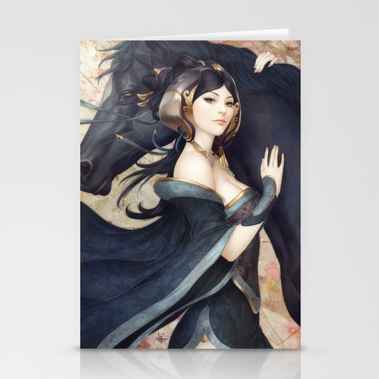 Pepper Empress Stationery Cards