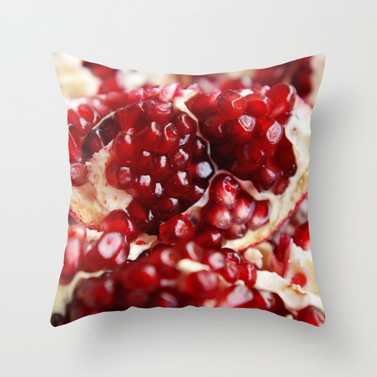Pomegranate Throw Pillow