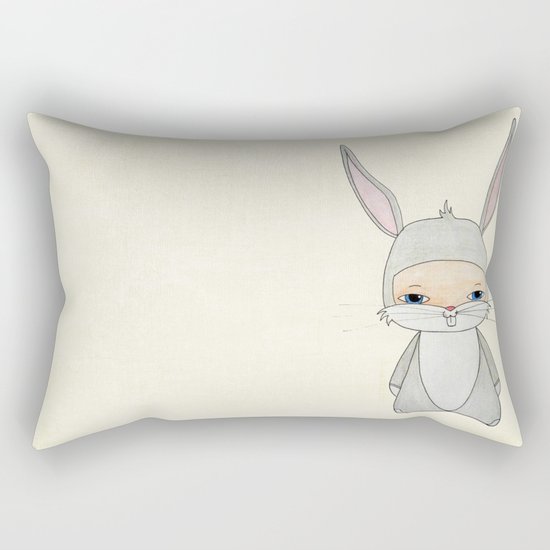 A Boy - Bugs Bunny Rectangular Pillow