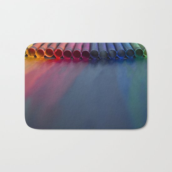 Crayons: Just Melted Bath Mat