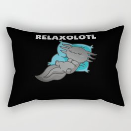 Relaxolotl Axolotl Lovers, Cute Animals Relax Rectangular Pillow