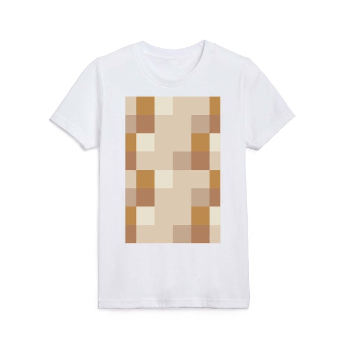 Marigold Checkerboard Kids T Shirt