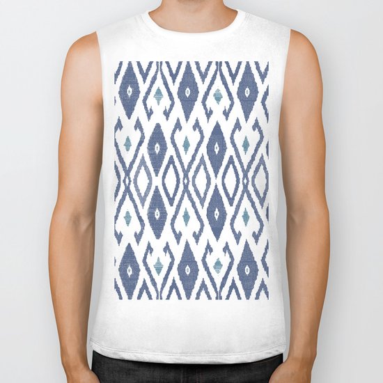 Ikat Biker Tank