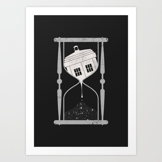 Spacetime Art Print