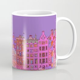 Canal houses Amsterdam the Netherlands - City Coffee Mug