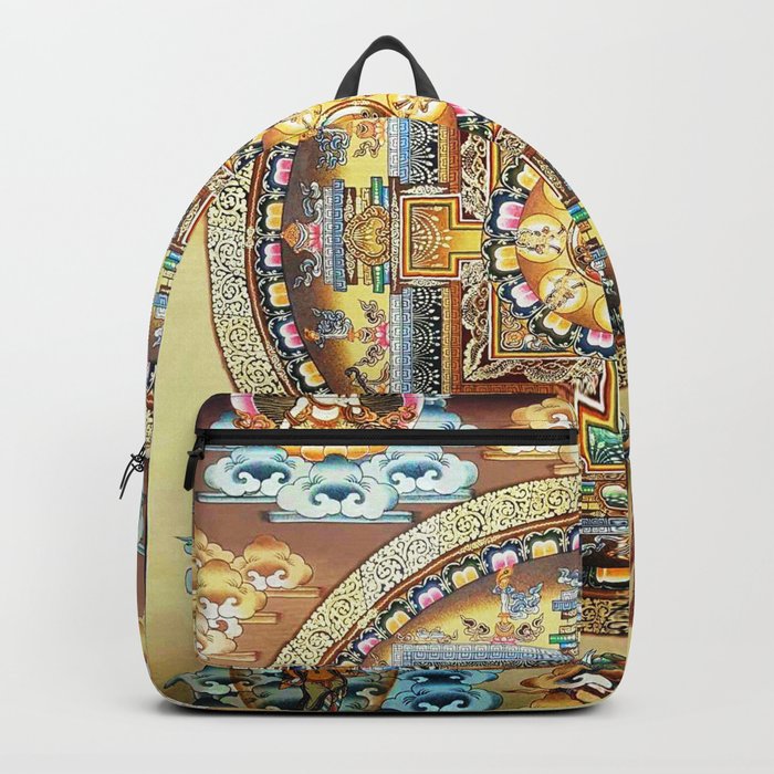 Hindu Buddhist Mandala 20 Backpack by Guy Blank Society6