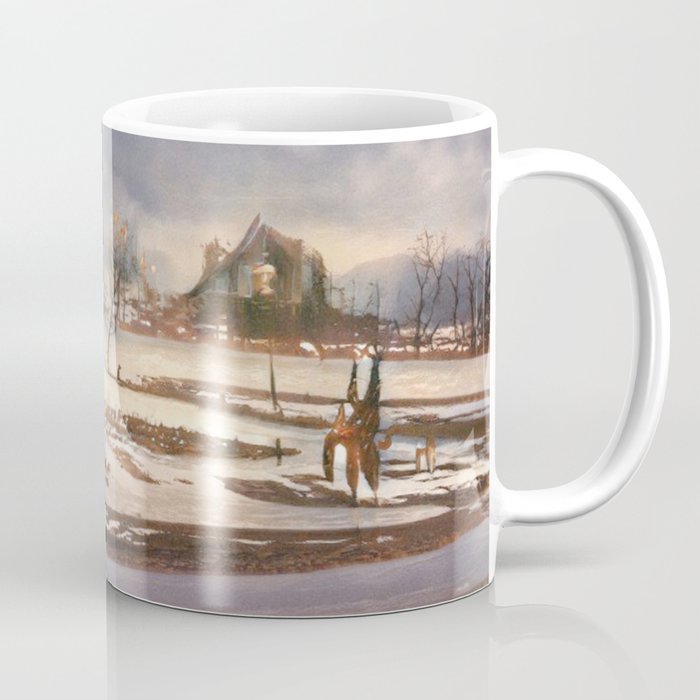 Wisconsin Snow Coffee Mug