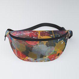 Kandinsky Action Painting Street Art Colorful Fanny Pack