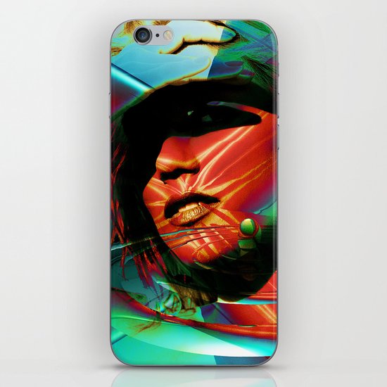 Here Kitty! iPhone & iPod Skin