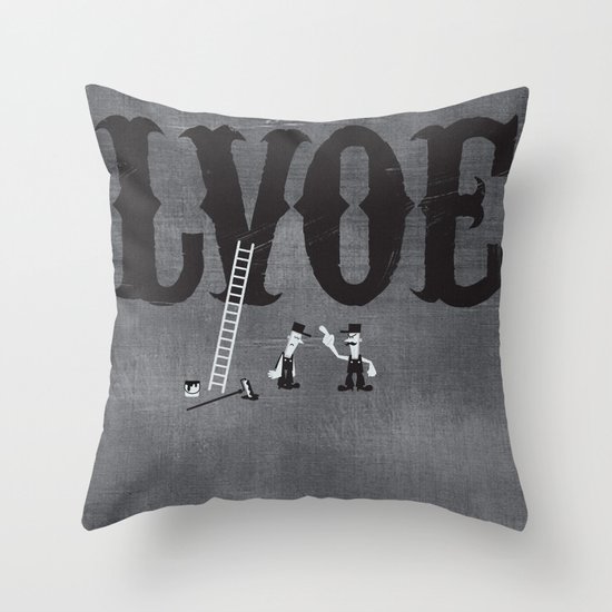 LVOE Throw Pillow