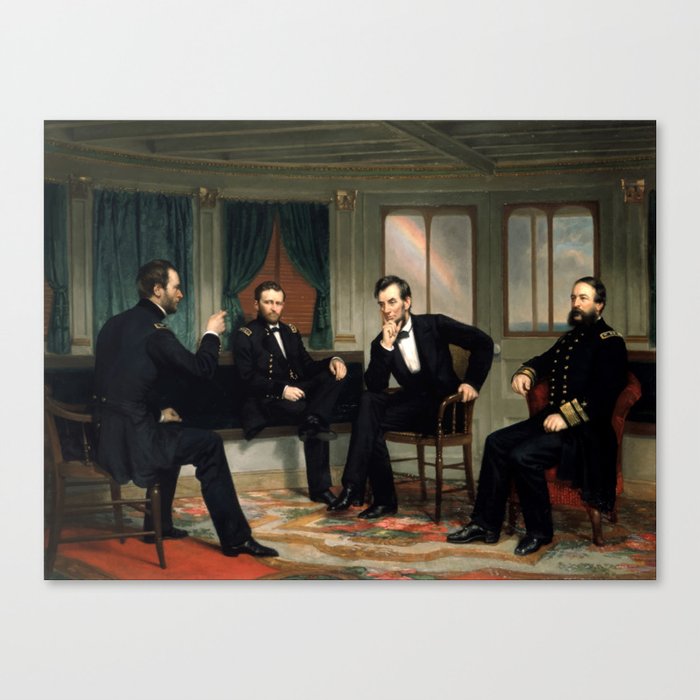 The Peacemakers -- Civil War Union Leaders Canvas Print