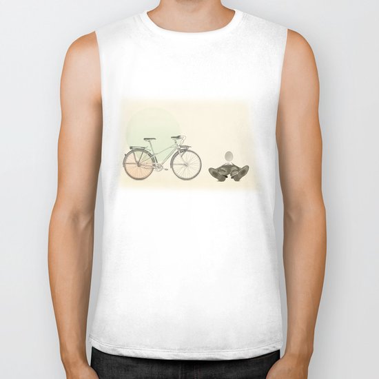 bad egg Biker Tank