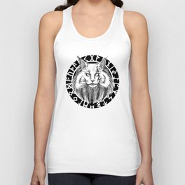 Viking Cat Unisex Tank Top