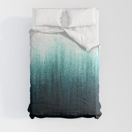 Teal Ombré Comforter