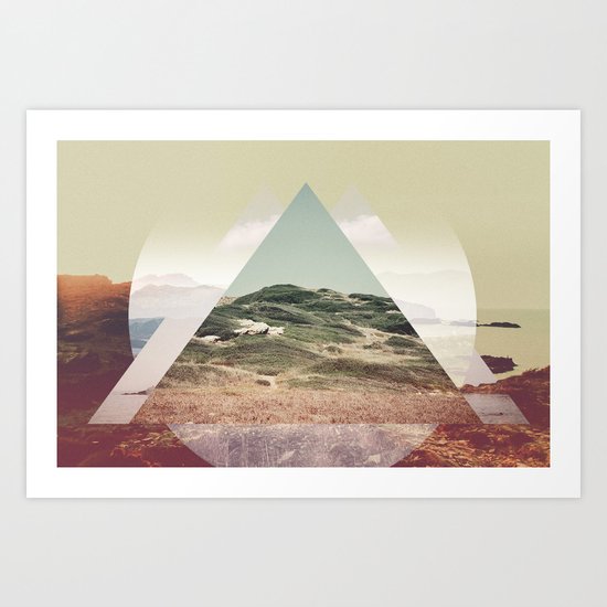 Perceptions landscapes Art Print