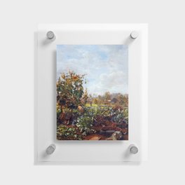 Carl Moll Rustic Garden Floating Acrylic Print