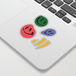 Melted Happiness Colores Sticker