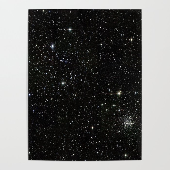 Space - Stars - Starry Night - Black - Universe - Deep Space Poster