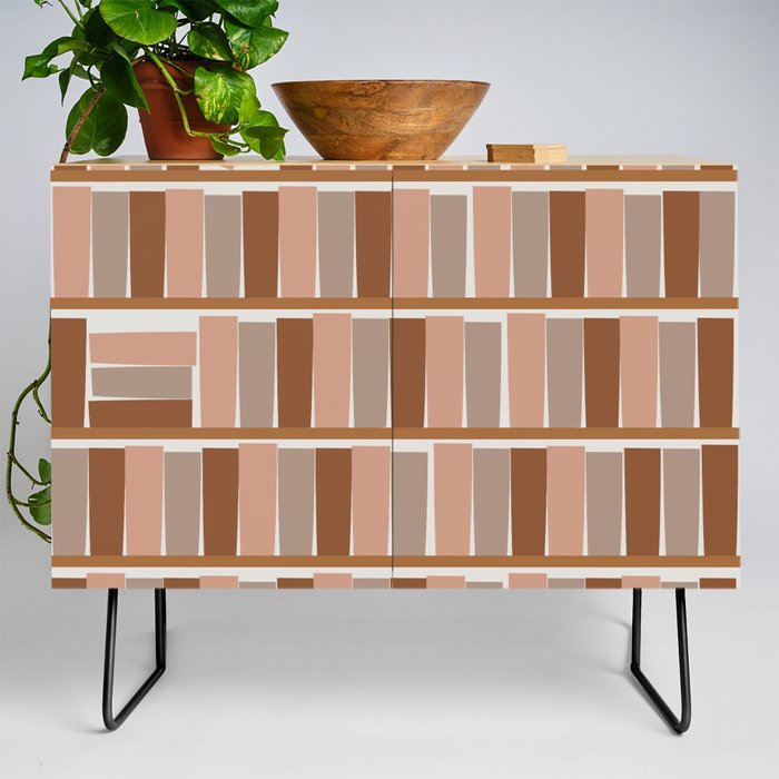 bookshelf (brown tone family) Credenza