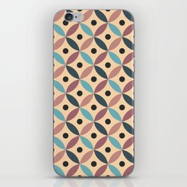 Colorful Mid Century decoration 3 iPhone Skin