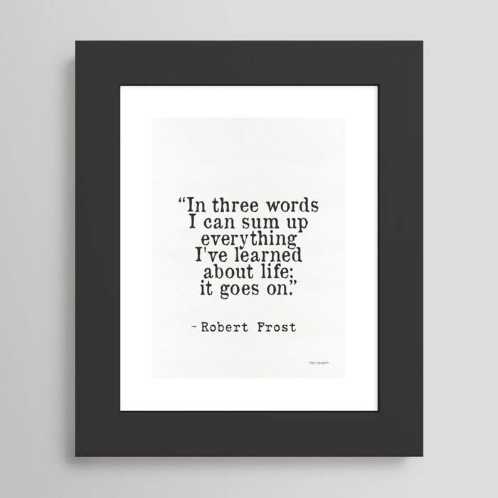 Framed Art Print