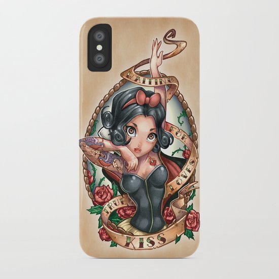 Waiting For Loves True Kiss iPhone Case