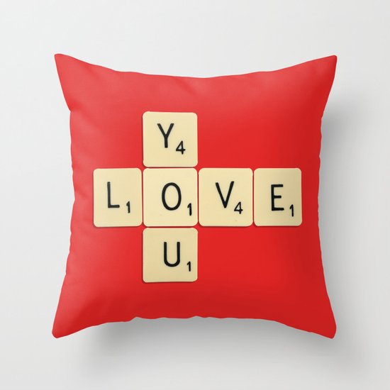 Love You Throw Pillow