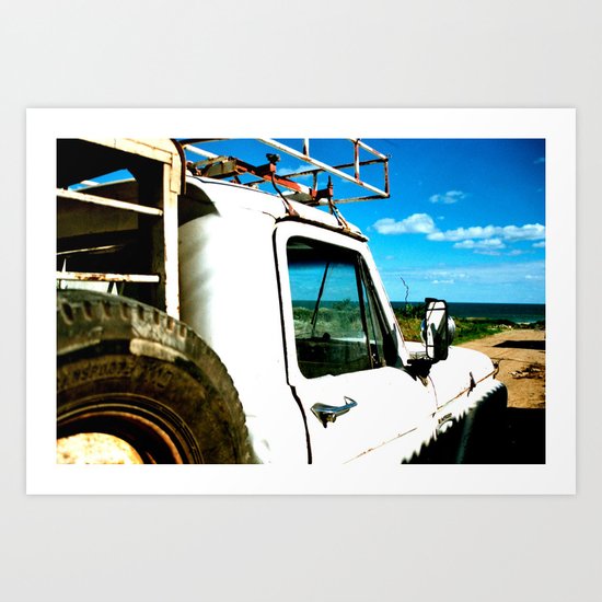 Camioneta Art Print