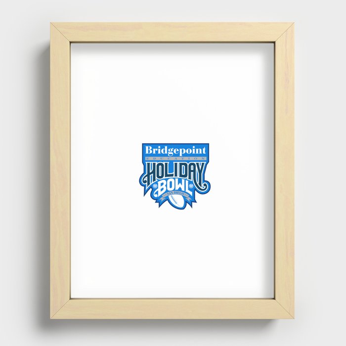 iowa holiday bowl Recessed Framed Print