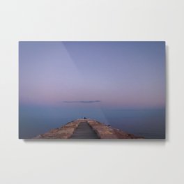 Beautiful sunset Caorle Italy Metal Print | Caorle, Minimalistisch, Fineart, Sea, Ocean, Color, Italie, Bluehoure, Photo, Digital 