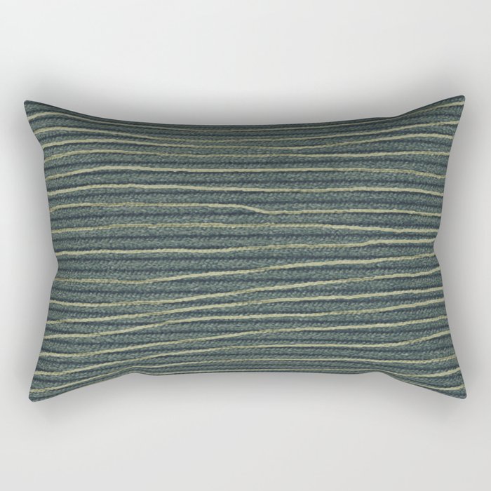 jungle stripe Rectangular Pillow