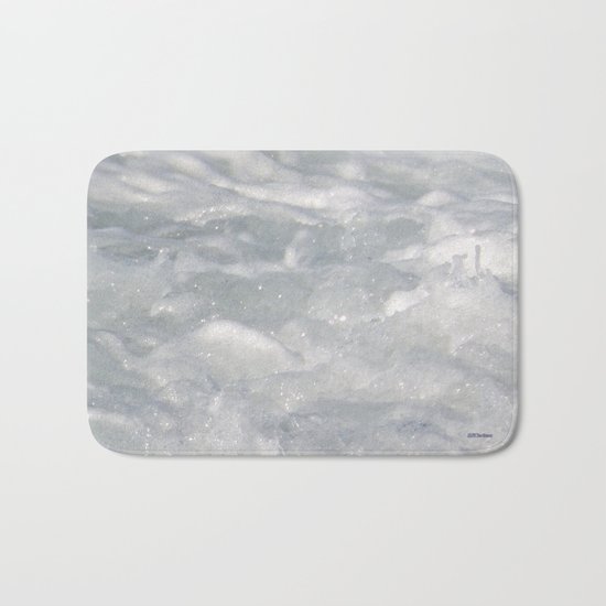 TEXTURES: Laguna Beach Sea Foam #1 Bath Mat