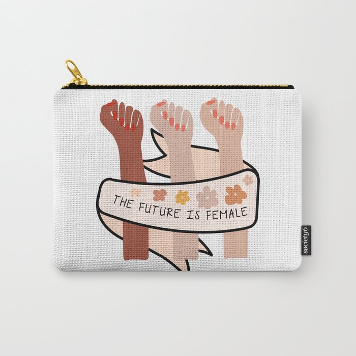 Feminist Future is Female Carry-All Pouch