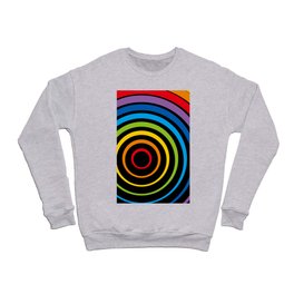 Rainbow Swirl Pattern #2 Crewneck Sweatshirt